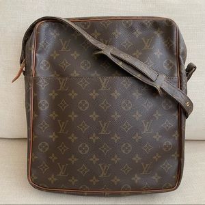 Authentic Louis Vuitton Monogram Marceau Crossbody / Shoulder Bag